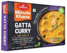 Frozen Gatta Curry (Haldiram) - 283 GM