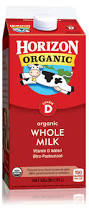 Organic Whole Milk Vitamin D (Horizon) - Half Gallon