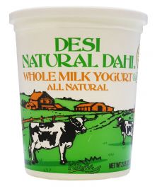 Desi Yogurt Whole Milk (Desi Natural Dahi) - 2 LB