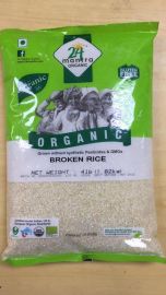 Organic Broken Rice (24 Mantra) - 4 LB