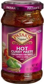 Curry Paste Hot (Patak's) - 283 gm