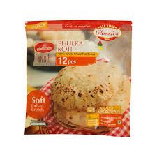 Frozen Phulka Roti (Haldiram) - 12 Pcs