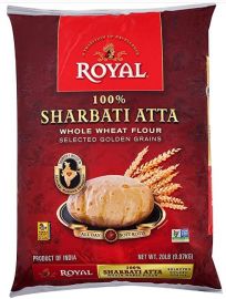 Sharbati Whole Wheat Atta Flour (Royal)  - 20 LB