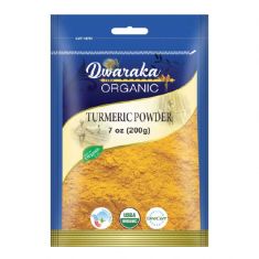 Organic Turmeric Powder (Dwaraka) - 200 GM