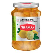 Lime Pickle White (Nirapara) - 400 GM
